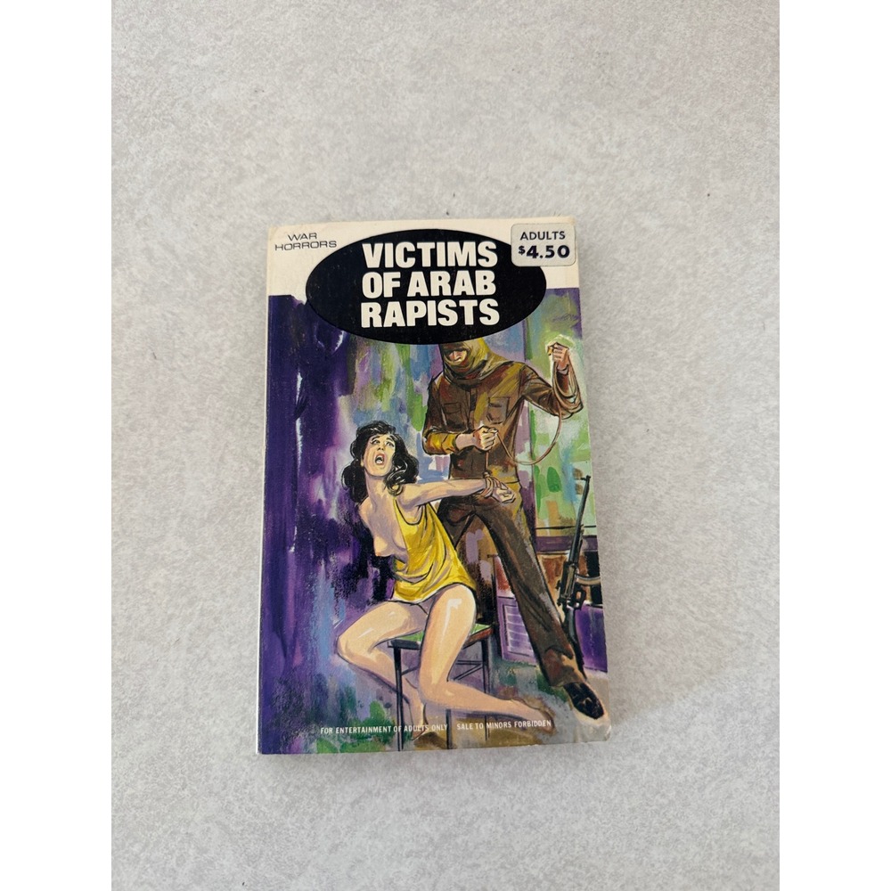 Vintage 1979 War Horrors WA-545 Star Distributors Adult Paperback Book
